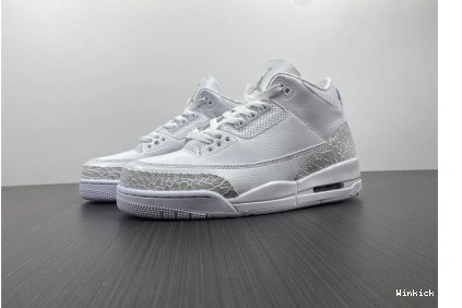 RETRO JORDAN 'TRIPLE AIR WHITE' 3 PS 1008